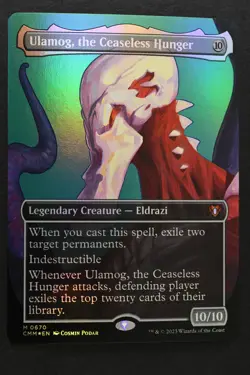Magic The Gathering: Ulamog the Ceaseless Hunger - CMM FOIL NM Unplayed MTG - Image 1