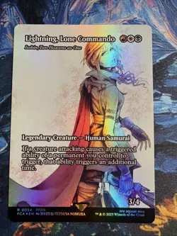 Lightning, Lone Commando - Isshin, Two Heavens as One (Showcase) FCA: Foil - Image 1