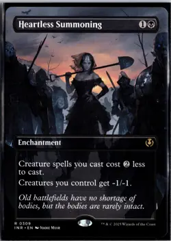Heartless Summoning (Borderless) Normal R Innistrad Remastered 309 NM - Image 1