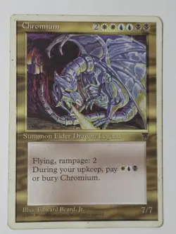 MTG Chromium, Heavy Play, English Chronicles - Image 1