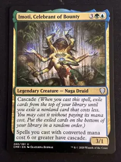 1x Imoti, Celebrant of Bounty (280) Commander Legends LP MTG Magic x1 MKE - Image 1