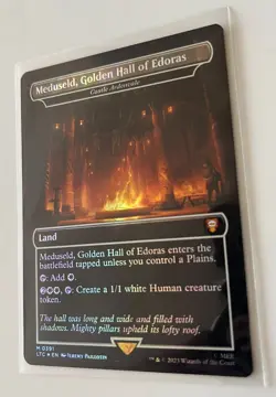 MTG - Lord of the Rings - Meduseld (Castle Ardenvale) Surge Foil - Mythic 0391 - Image 1