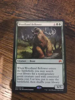 MTG - Woodland Bellower Magic Origins Regular Mythic #207 - Image 1
