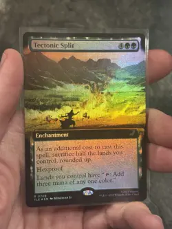 Tectonic Split (Extended Art Foil) Rare MTG Avatar Eternal - Image 1
