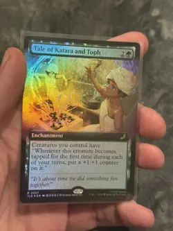 Tale of Katara and Toph - Foil - Extended Art MTG Avatar: The Last Airbende - Image 1