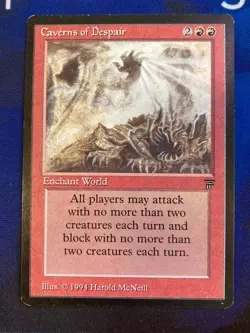 MTG Caverns of Despair Legends Moderately Played Magic the Gathering - Image 1