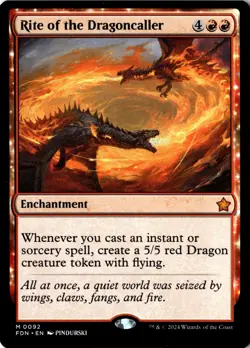 NM - Rite of the Dragoncaller M Foundations 92 - Image 1