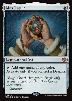 Mox Jasper - Promo TDM NM MTG - Image 1