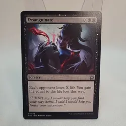 Exsanguinate MTG Non Foil NM Near Mint Fast Shipping From Canada FDN Foundations - Image 1