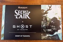 Magic the Gathering Secret Lair x Playstation Ghost of Tsushima NON-FOIL Sealed. - Image 1