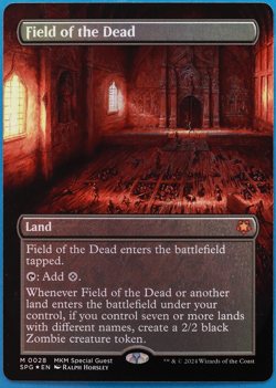 Field of the Dead FOIL Special Guests NM Extended / Full Art (507136) ABUGames - Image 1