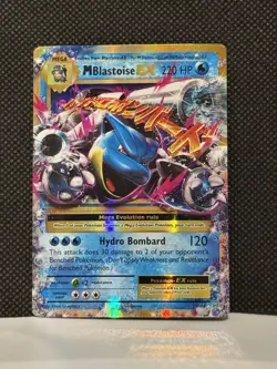 2016 Pokemon XY Evolutions mega Blastoise Ex 22/104 - Image 1