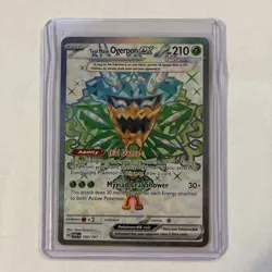 Teal Mask Ogerpon ex 190/167 Sv06: Twilight Masquerade Holo Pokemon - Image 1