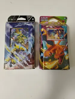 Pokemon Sealed Charizard Theme Deck/Zeraora V Battle Decks - Image 1