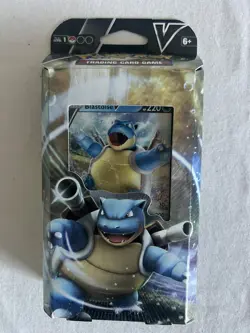 NEW! 2021 Pokemon V Battle Blastoise - Blastoise V Factory Sealed Theme Deck - Image 1