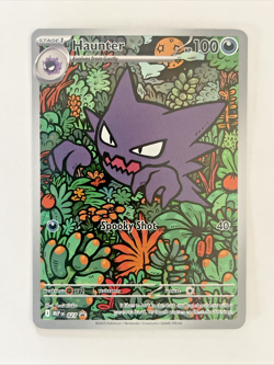 Haunter Illustration Rare - Black Star Promo - 027 - Pokemon TCG - M/NM - Image 3