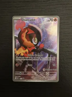 Charcadet 022 : Pokemon Center - Phantasmal Flames ETB Black Star Promo - Image 1