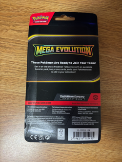 Pokemon Mega Evolution Single Blister Booster Pack Lot of 4, Factory Sealed - Image 2