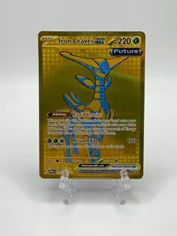 NM-Mint Iron Leaves ex - 176/131 - Hyper Rare Pokemon Prismatic Evolutions - Image 1