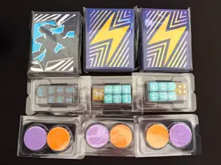 Pokemon Black Bolt and Surging Sparks - Sleeves Dice And Damage Markers - Image 1