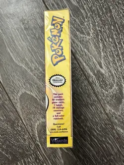 1999 Pokemon Zap! Theme Deck Factory Sealed 742818060585 - Image 2