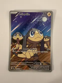 Pokemon TCG Helioptile 143/132 Mega Evolution Illustration Rare - Image 1