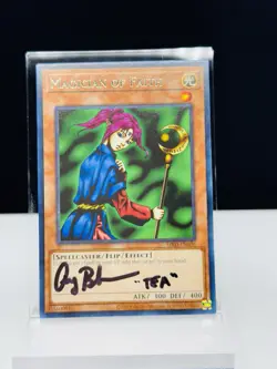 Magician of Faith Yu-Gi-Oh TCG #MRD-EN036 Autographed & Quoted By Amy Birnbaum - Image 3