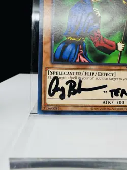 Magician of Faith Yu-Gi-Oh TCG #MRD-EN036 Autographed & Quoted By Amy Birnbaum - Image 5