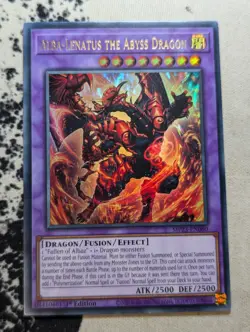YuGiOh Alba-Lenatus the Abyss Dragon Ultra Rare 1st Edition MP23-EN080 - Image 1