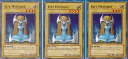 Yu-Gi-Oh! 3x Elfe Mystique DDY-F001 DDY-FR001 1ere Edition EXCELLENT ETAT !! - Image 1