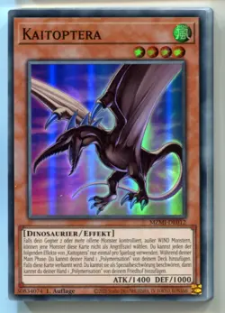 Yu-Gi-Oh! Kaitoptera Super Rare MZMI-DE012 - Image 1
