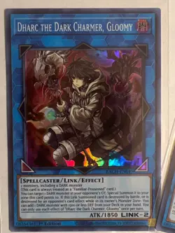 YuGiOh X3 DHARC THE DARK CHARMER, GLOOMY BACH-EN049 Super Rare | M/NM/NP - Image 2