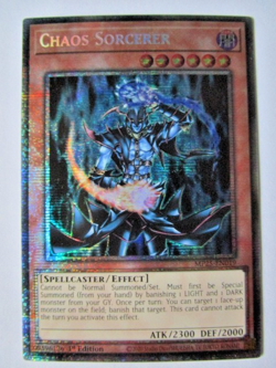Yugioh! Chaos Sorcerer Mp25-En019 Starlight Rare 1st Ed Near Mint!! - Image 1