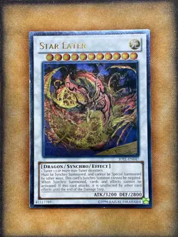 Yugioh Star Eater JOTL-EN047 Ultimate Rare LP - Image 1