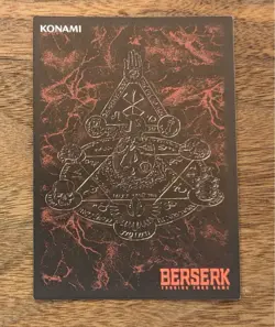 BERSERK Trading card BK2 24 Guts KONAMI TCG Japan - Image 2
