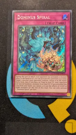 DOOD-EN079 Dominus Spiral Secret Rare 1st YuGiOh - Image 1