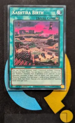 DABL-EN060 Kashtira Birth Super Rare 1st Edition YuGiOh Card - Image 1