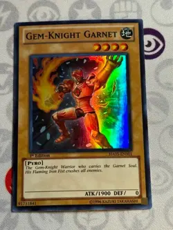 Gem-Knight Garnet - HA05-EN001 - Super Rare (NM) - Yugioh - Image 1
