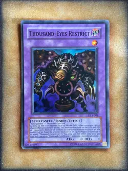 Yugioh Thousand-Eyes Restrict DL1-001 Duelist League Super Rare NM - Image 1