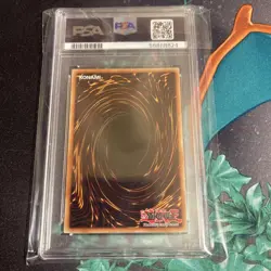 Yu-Gi-Oh! TCG Blackwing Armed Wing Premium Gold PGLD-EN078 lst Ed. PSA 7 - Image 2