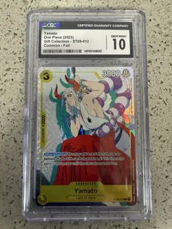 Yamato (Gift Collection 2023) ST09-012 CGC 10 One Piece Promotion Cards Foil - Image 1