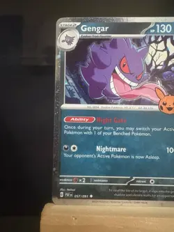 GENGAR (Cosmos Holo) 57/091 Trick or Trade 2024 Holo - Pokemon TCG Card - Image 2