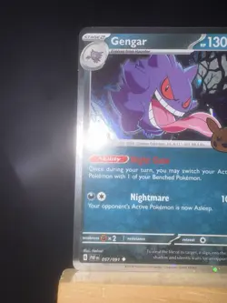 GENGAR (Cosmos Holo) 57/091 Trick or Trade 2024 Holo - Pokemon TCG Card - Image 5