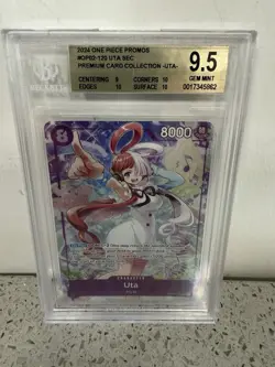 Uta - OP02-120 SEC BGS 9.5 (Premium Card Collection -Uta-) - Image 2