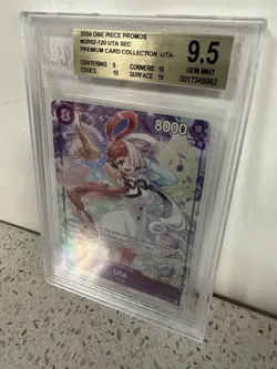 Uta - OP02-120 SEC BGS 9.5 (Premium Card Collection -Uta-) - Image 4