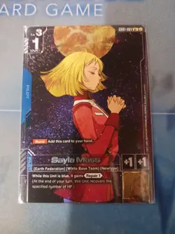 GD01-087 Sayla Mass R+ Alt Art Gundam Card Game - Image 1