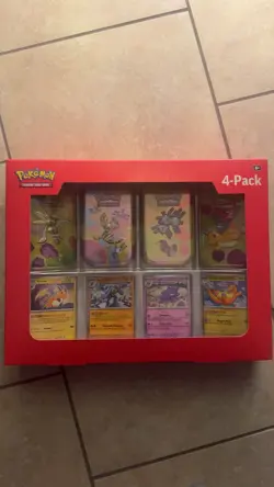 Pokemon 151 (4 Mini Tins + 4 Promo Cards Bundle Pack #2) Pokemon Sams Club - Image 1