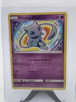 2017 Pokemon Card Shining Mew Holo Rare Shining Legends 40/73 LP - Image 1