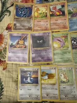 Huge Collection 50 Base Set Shadowless Pokemon Cards Lot LP Some Holo 1s Edition - Image 5
