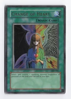 Change of Heart Unlimited MRD-060 Metal Raiders Ultra Rare Yugioh Card HP - Image 1